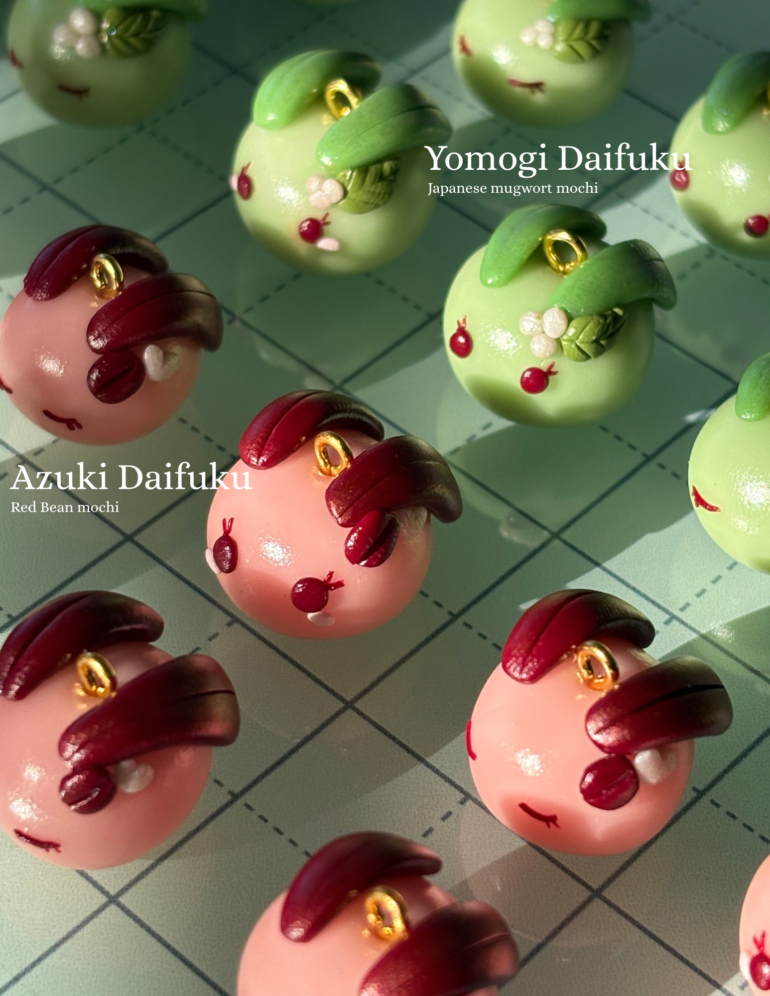 Yomogi and azuki art print