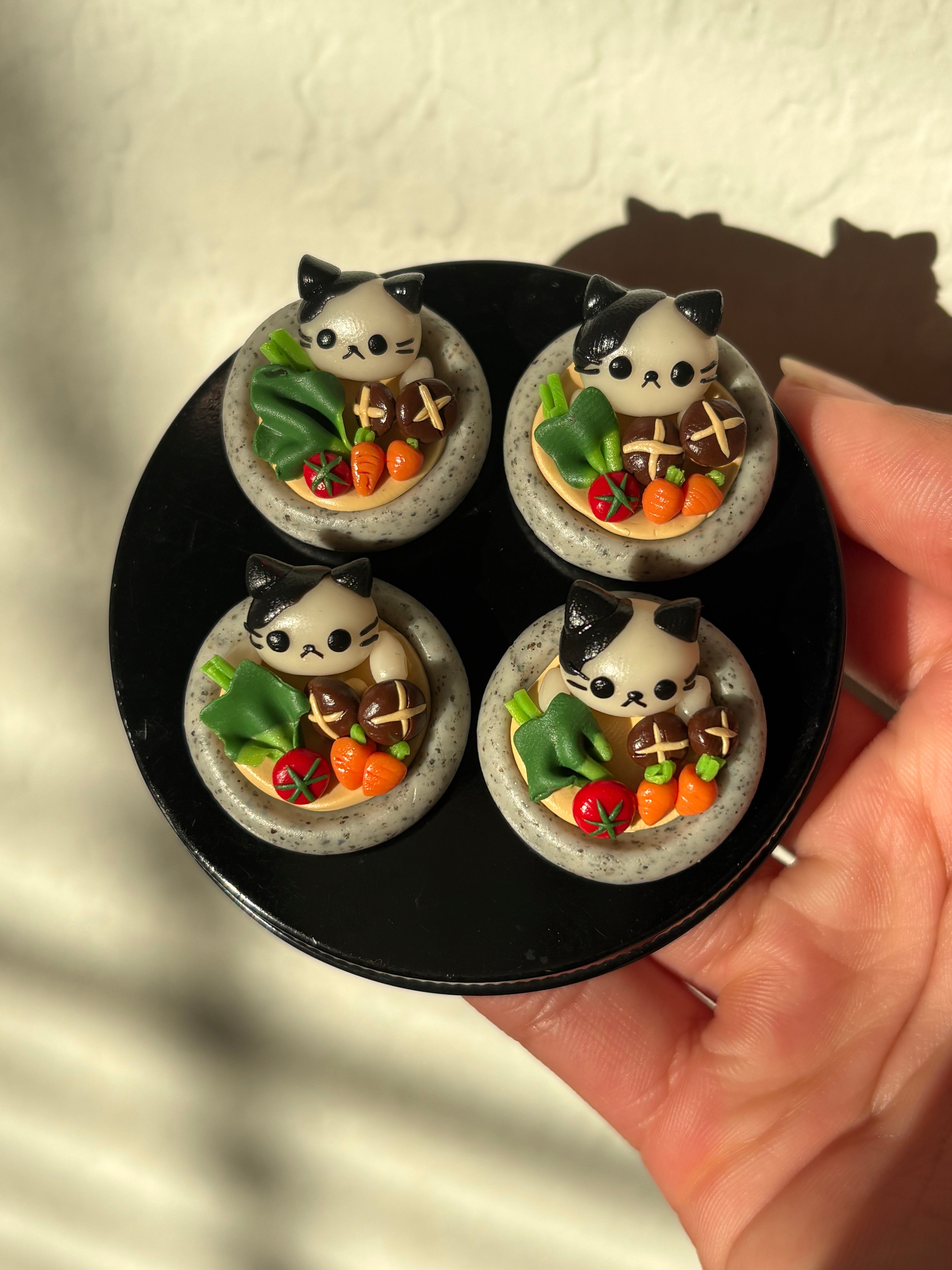Veggie Cat Magnets