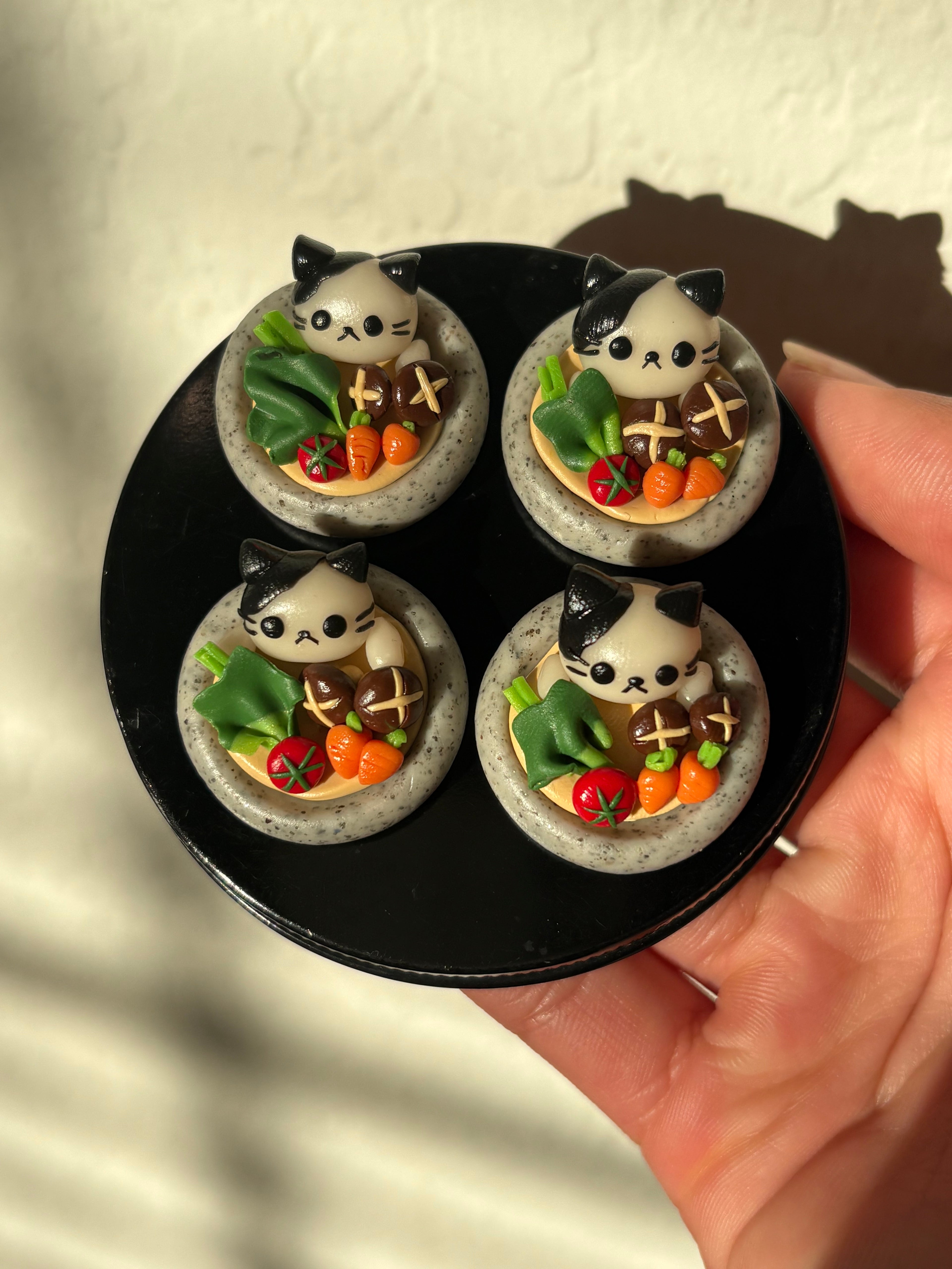 Veggie Cat Magnets