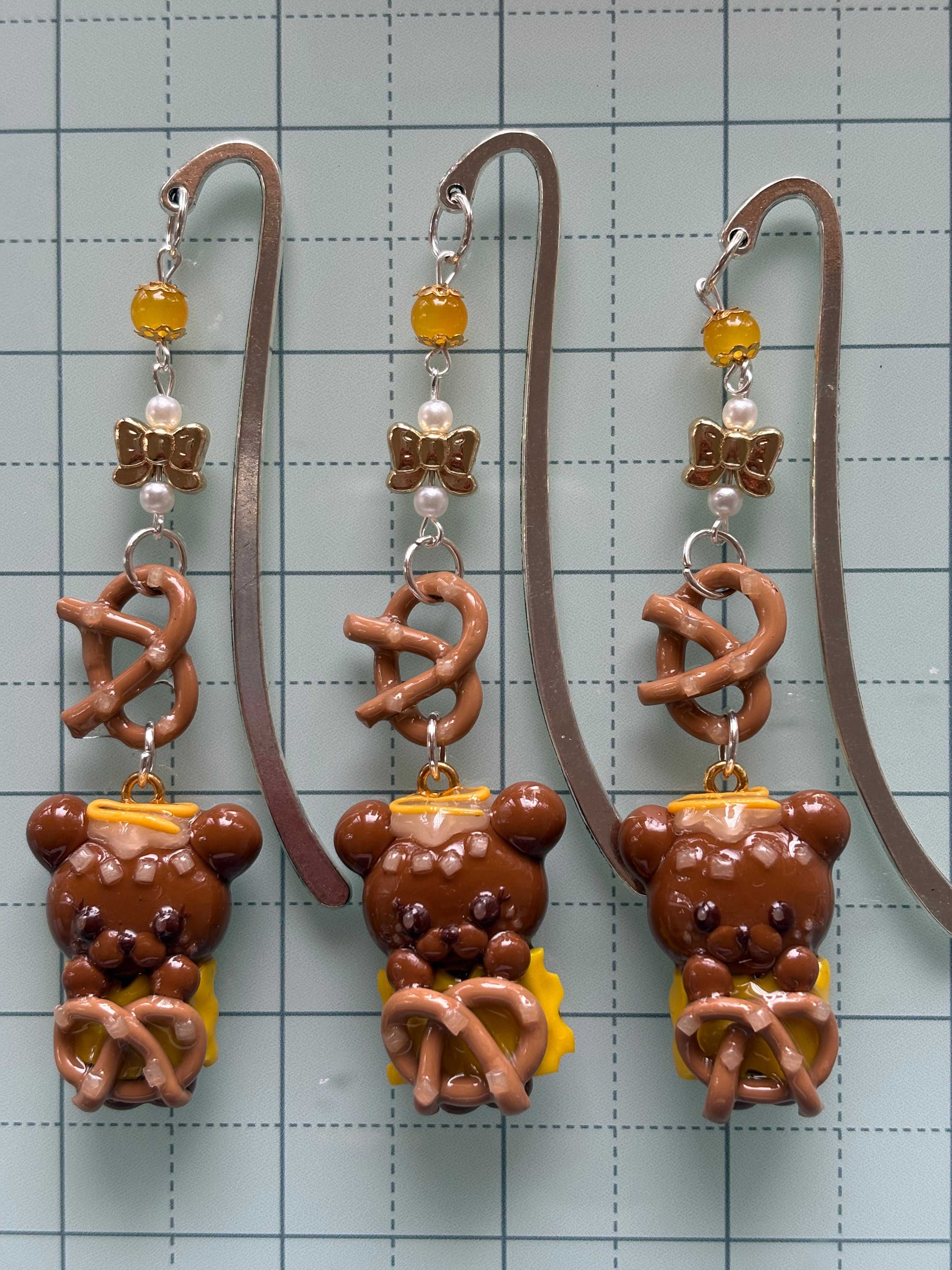 Pretzel Bear Bookmark