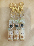 Kawaii Matcha Bear Keychain