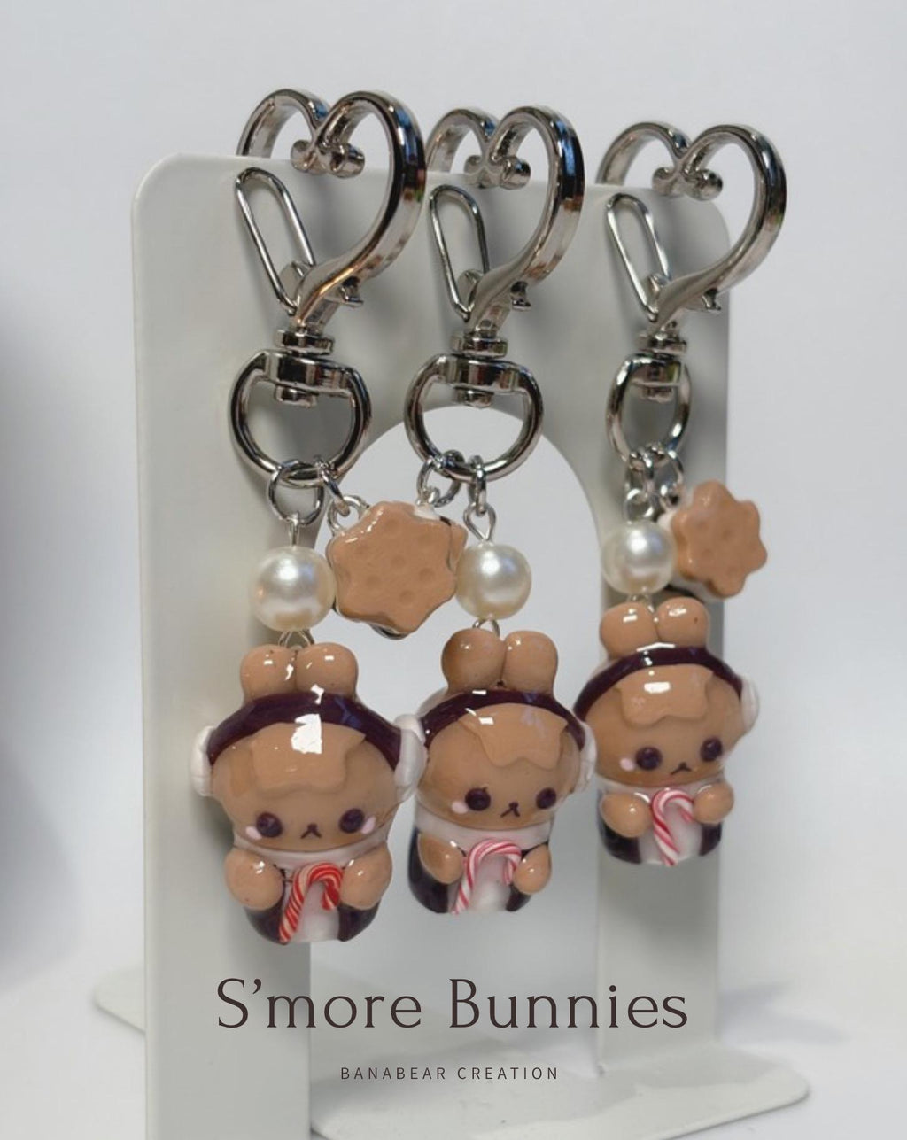 S’more Bunny Keychain
