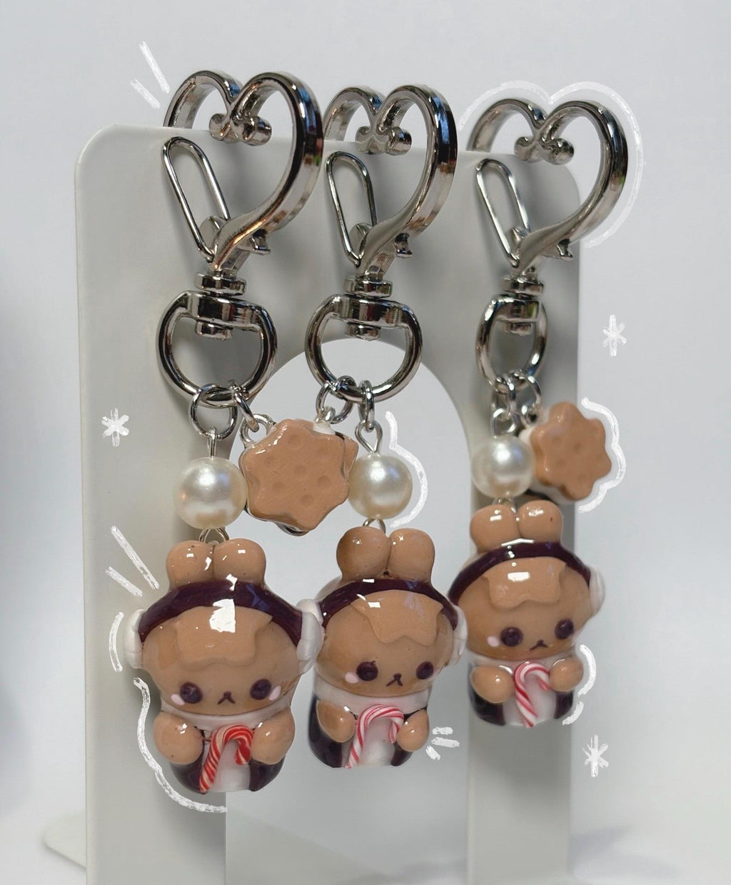 S’more Bunny Keychain