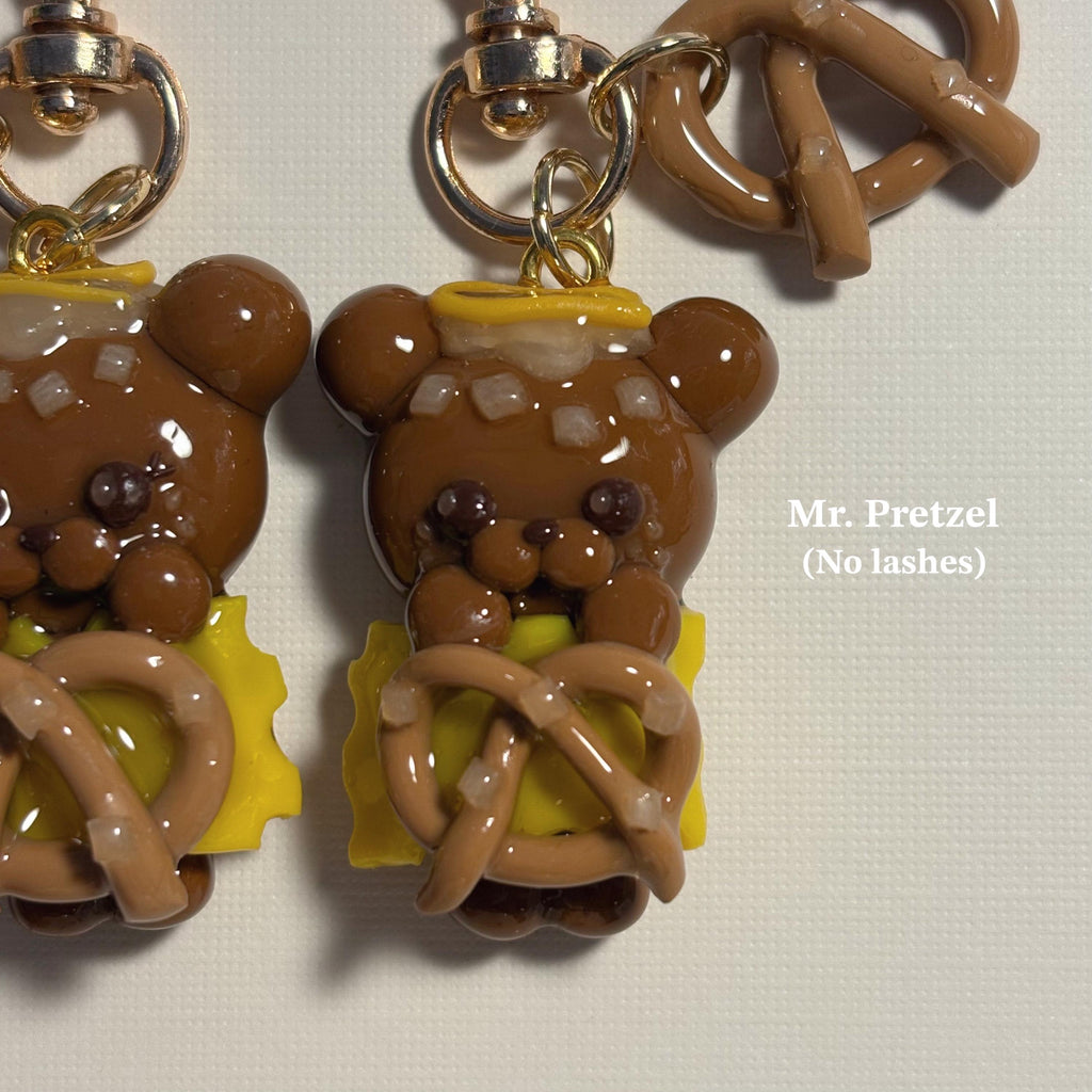 Mr. & Mrs. Pretzel Keychain